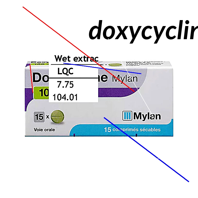 Doxycycline 100 prix